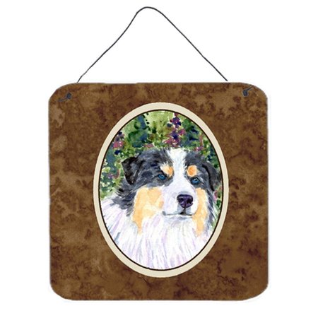 MICASA Australian Shepherd Aluminium Metal Wall Or Door Hanging Prints MI231505